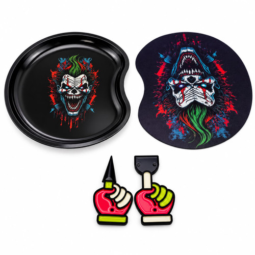 Tray with Lid & Cone Filler & Scraper - Display of 12 (MSRP $10.00ea)