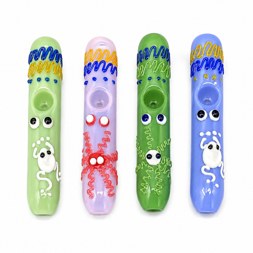 6" Slime Steam Roller Hand Pipe - 2 Pack (MSRP $20.00ea)