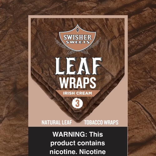 Swisher Sweets Leaf Tobacco Wraps 3ct Box of 10