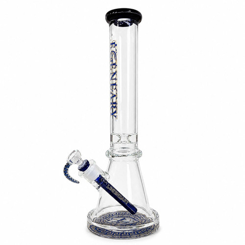 Legendary - 16" Assorted Decal Base Beaker Water Pipe - with 14M Male Bowl (MSRP $80.00)