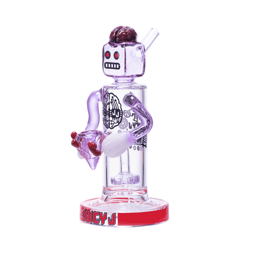 Juicy J Glass - Futuristic Robot Built For Big Rips (MSRP $64.00)
