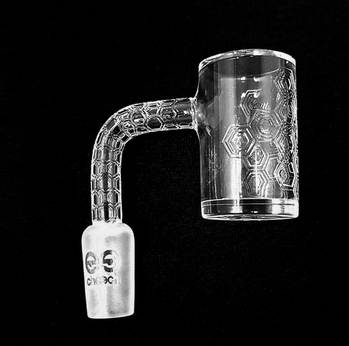 Juicy J Glass - Big Bucket 14mm Blasted Banger (MSRP $8.00)