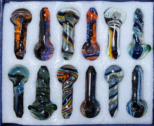 Everyday - 4" Premium Assorted Styles Dicro Hand Pipe - 12ct Display (MSRP $ 15.00ea)