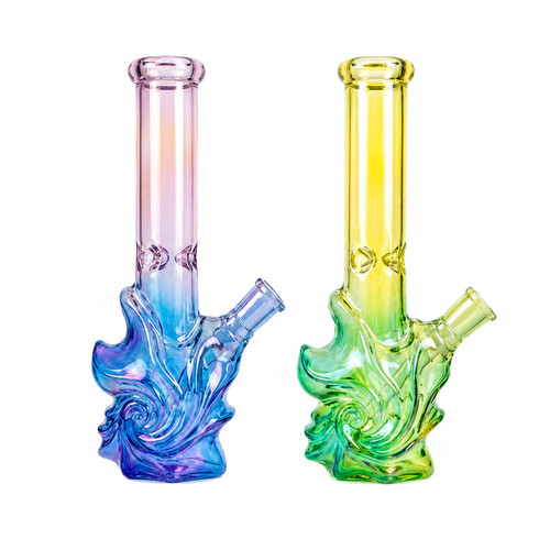 10" Assorted Color Unique Design Water Pipe (MSRP $20.00)
