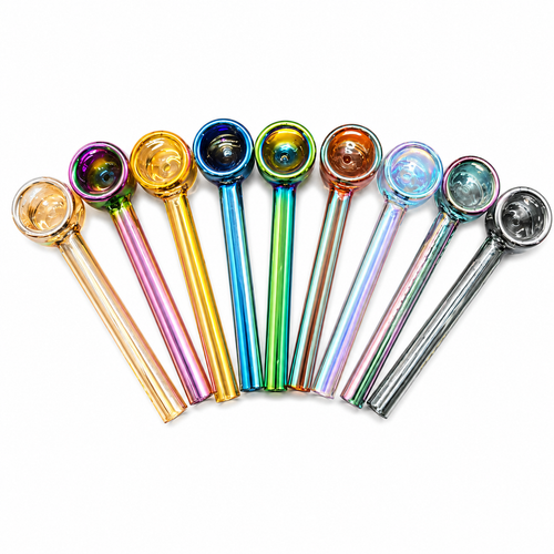 4" Electro Plated Spoon Hand Pipe (MSRP $10.00)