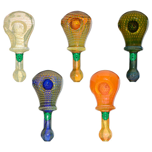 Calibear - BubbleTrap Candy Drop Spoon Hand Pipe  - D02 (MSRP $20.00)