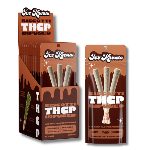Ice Kream - THCp Pre-Rolls 3ct - Display of 10 (MSRP $9.99ea)