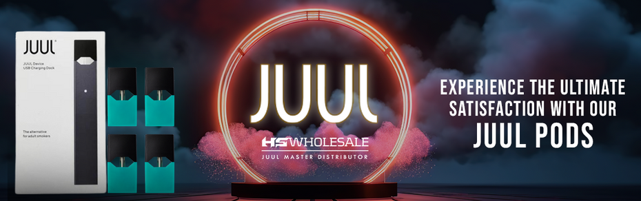 Stock Up On JUUL Products with HS Wholesale!