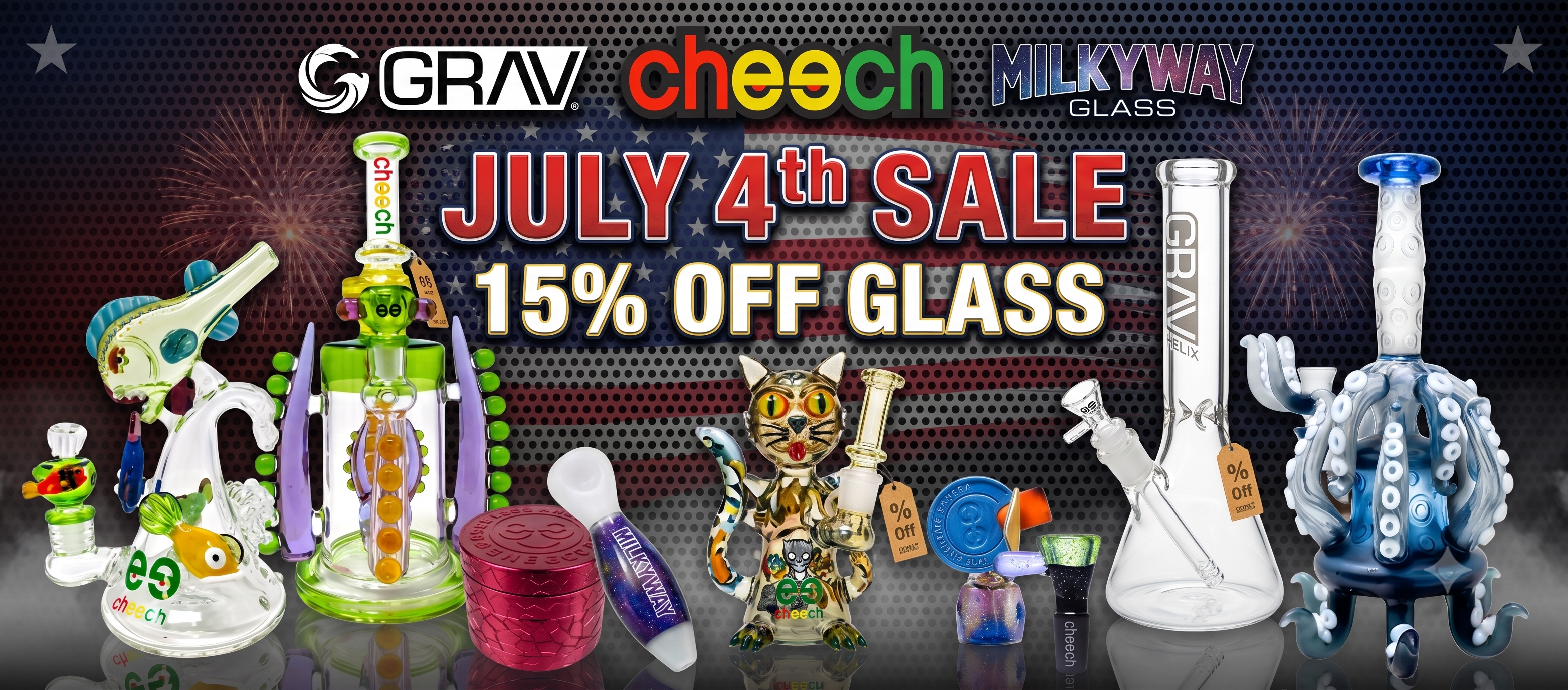 July 4 Glass Sale