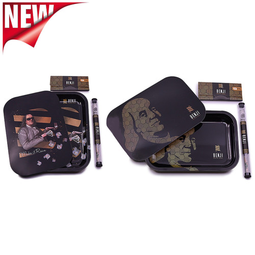 Metal Rolling Tray Kit Benji, HS Wholesale