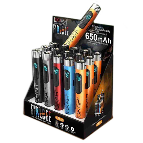 large vape battery Lookah FIREBEE 650mAh Vape Pen Carto Battery