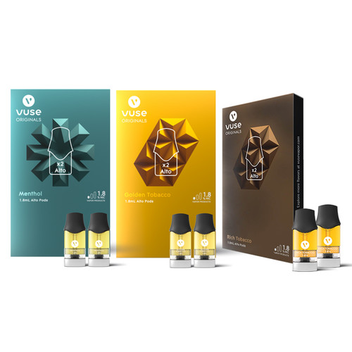 Vuse Alto Pods - 1.8% Nicotine - 2ct & 5 Pack