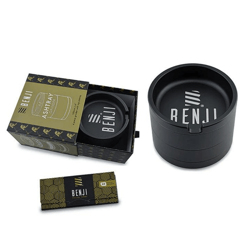 4" XL Ashtray Grinder by Benji HS Wholesale