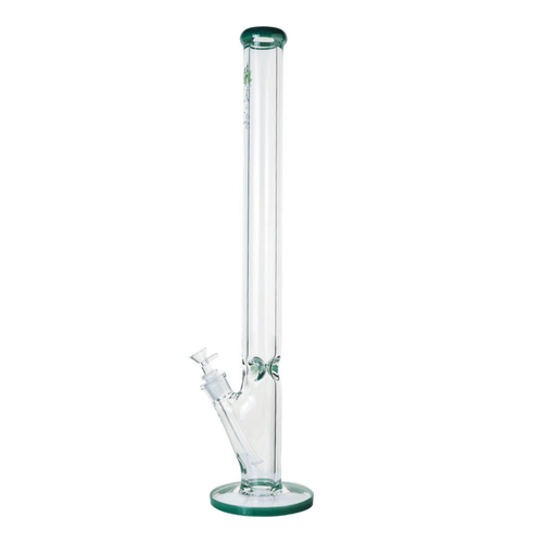 Straight Neck Clear 12 Inch Ice Catcher USA Glass Bong