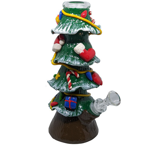 10" Clay Xmas Tree Water Pipe HS Wholesale
