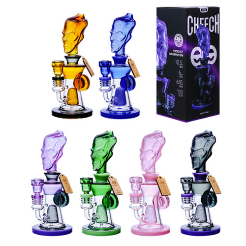 Cheech Glass Conscious Guru Rig Water Pipe HS Wholesale