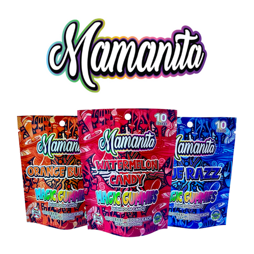 Mamanita - Mushroom Gummies 800mg 10ct (Display of 5) | HS Wholesale |