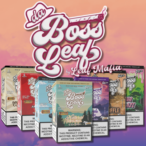 tobacco boss Da Leaf CRUSH Pipe -10ct Boss Pakistan W2 01 |