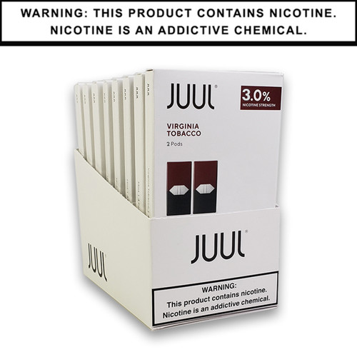 JUUL Pods 3% Nicotine 2-Pack & Display of 8