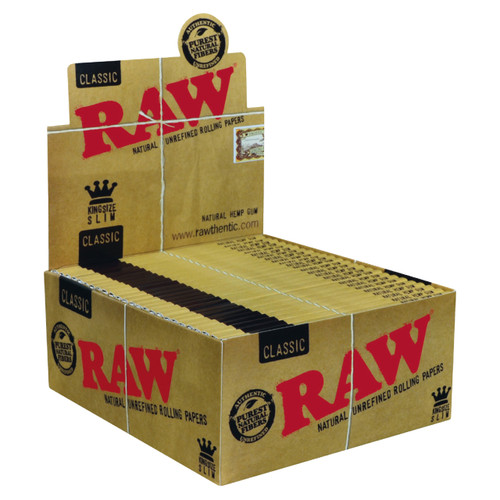 RAW Classic Rolling Papers King Size Slim HS Wholesale