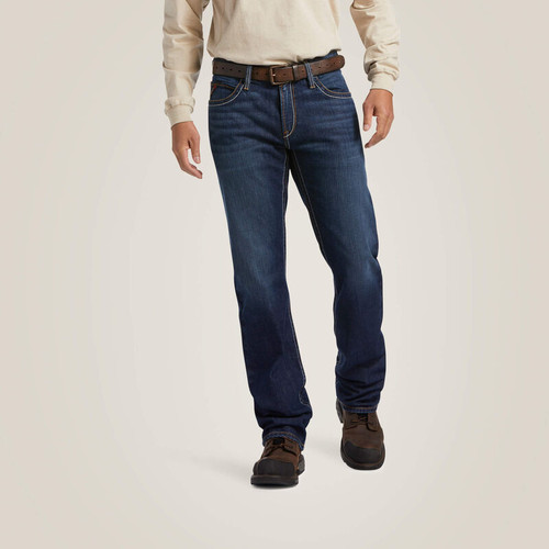 AriatFR M4 Relaxed DuraStretch Stillwell Boot Cut Jean (Calder)