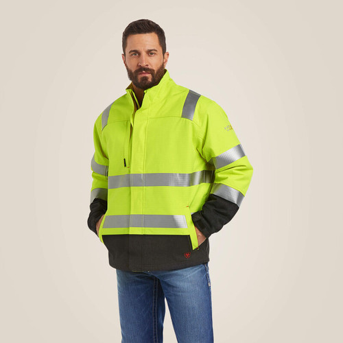 Ariat FR Hi-Vis Waterproof Insulated Jacket (High Vis Yellow)