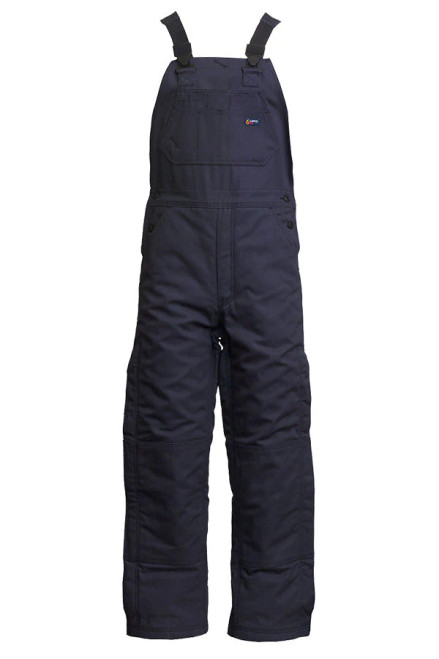 9oz. FR Insulated Bib Overalls | with Windshield Technology (Navy)