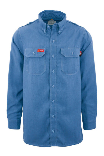 This traditional uniform style shirt has been updated with mic loops and durable lightweight Westex® DH Air fabric