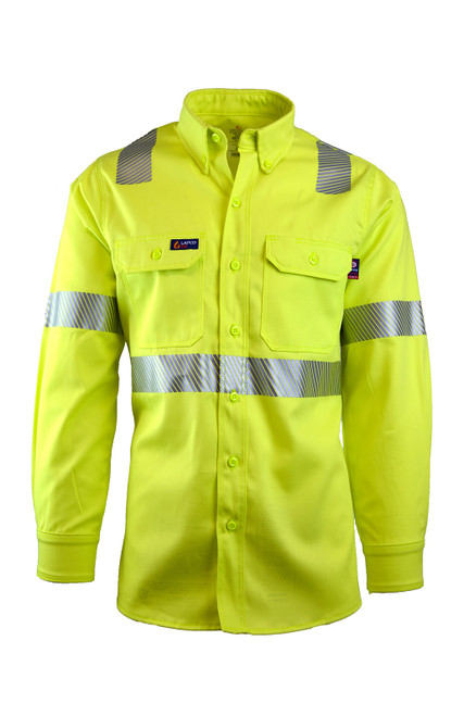 LAPCO FR™ flame-resistant hi-visibility uniform shirts give you the comfort and safety you have come to expect, plus added features to make sure you stand out in low visibility conditions.