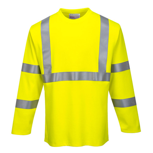 Modaflame Knit Hi-Vis Long Sleeved FR T-Shirt