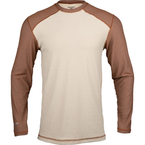 DragonWear Pro Dry® Tech LS Shirt (Khaki/Rust)