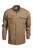 Lapco FR Modern Uniform Shirts | 5oz. Tecasafe® One Khaki Lapco FR Modern Uniform Shirts | 5oz. Tecasafe® One Khaki