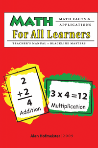 Math For All Learners - Grades 2-7 Math For All Learners - Grades 2-7