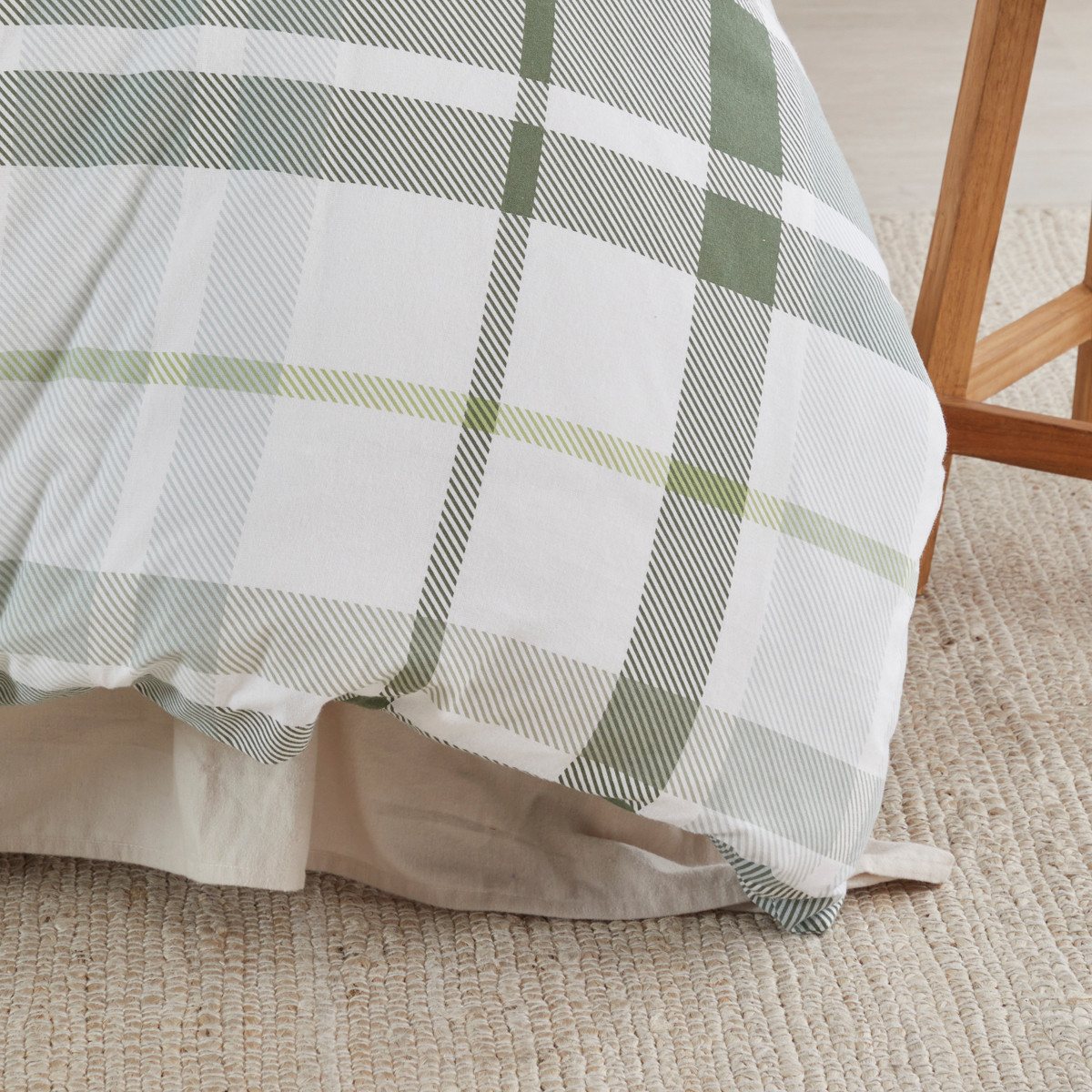 Finlay Cotton Flannelette Quilt Cover Set Pillow Talk