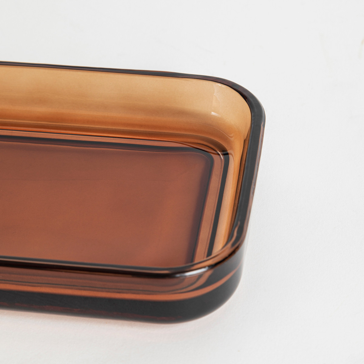 Amber Glass Bathroom Accessories Pillow Talk