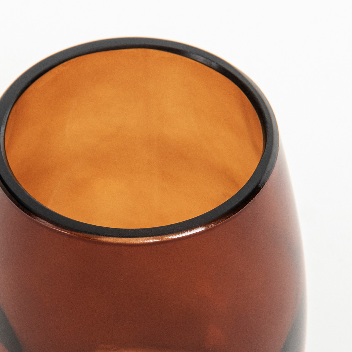 Amber Glass Bathroom Accessories Pillow Talk