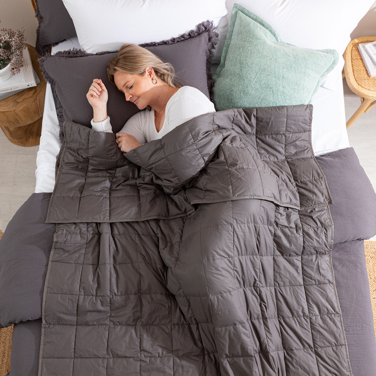 Tranquility 6.8kg Weighted Blanket Pillow Talk