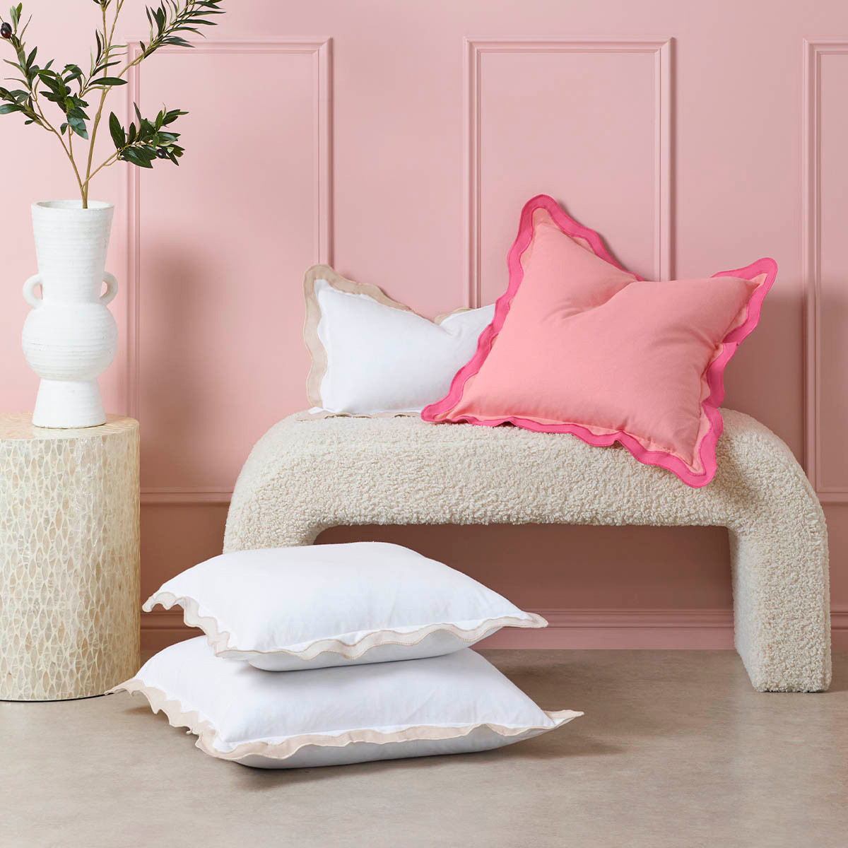 LARGE SQUARE CUSHION IN A DALAI DAZE