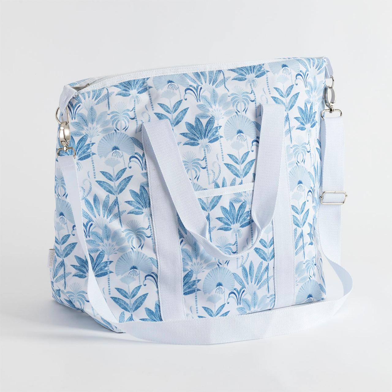 Azure Palm Insulated Tote Cooler Bag SUNLAZPTC23 Pillow Talk