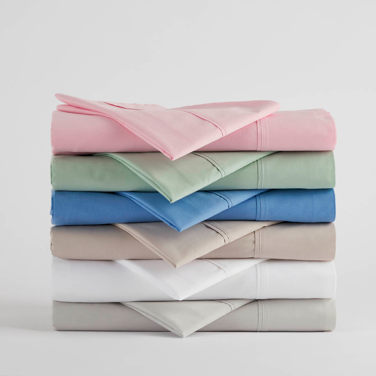 Apartmento 225TC Fitted Sheet Set King Sky plus 2 Pillowcases