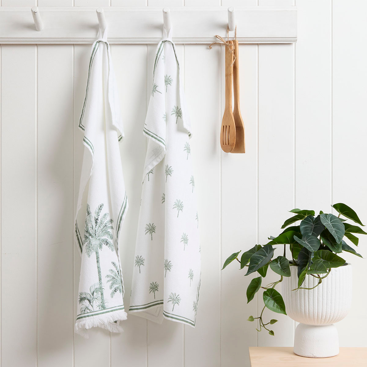 Alegria Green Tea Towel
