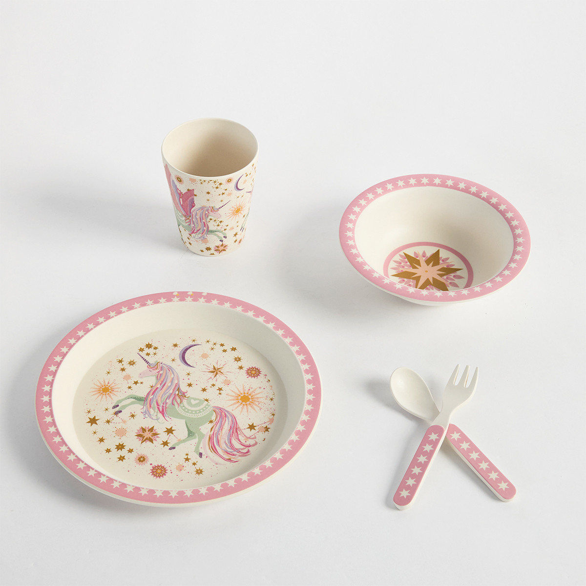 Melamine Dinnerware Unicorn Dinnerware Sets Unicorn Childrens
