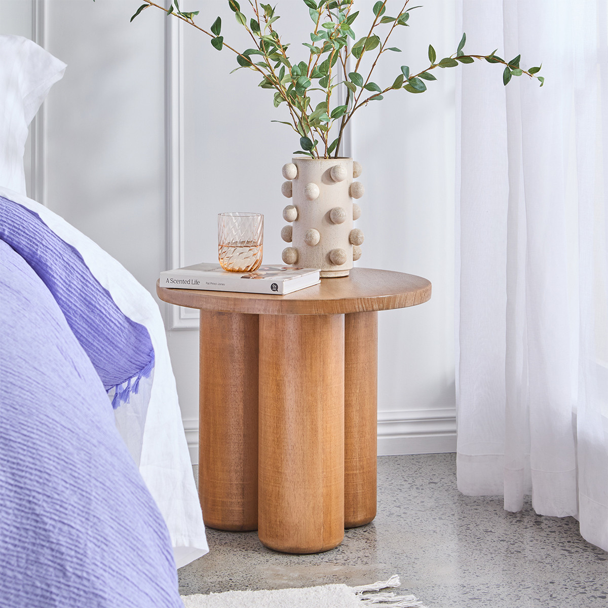 Galia Side Table - Pillow Talk