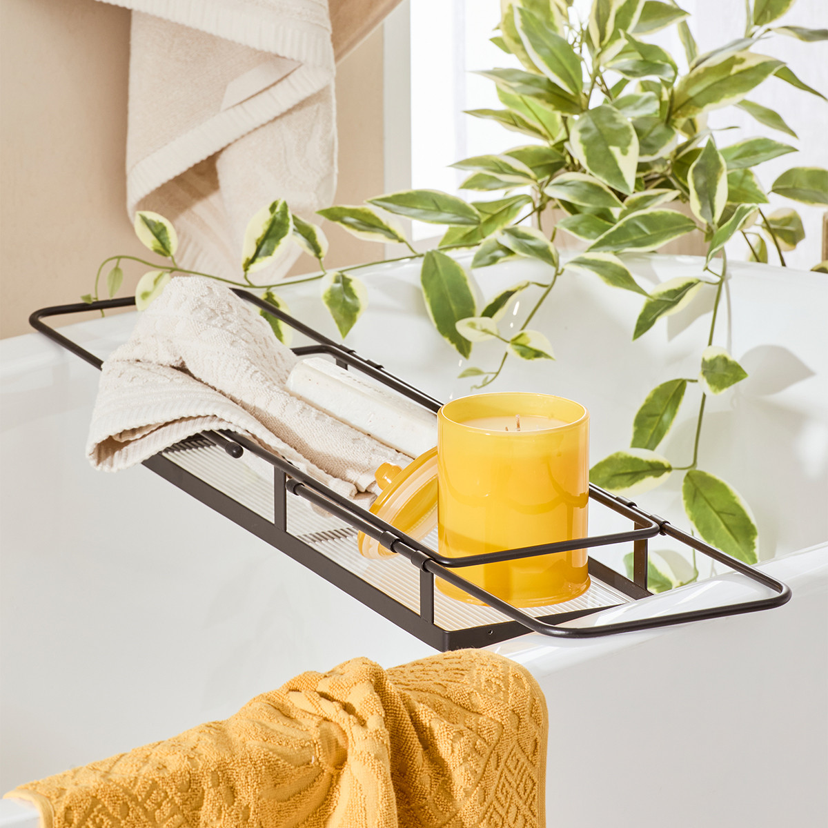 Noah Extendable Bath Caddy - Pillow Talk
