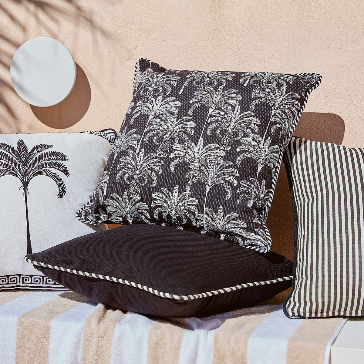 Halcyon Tropical Square Outdoor Cushion