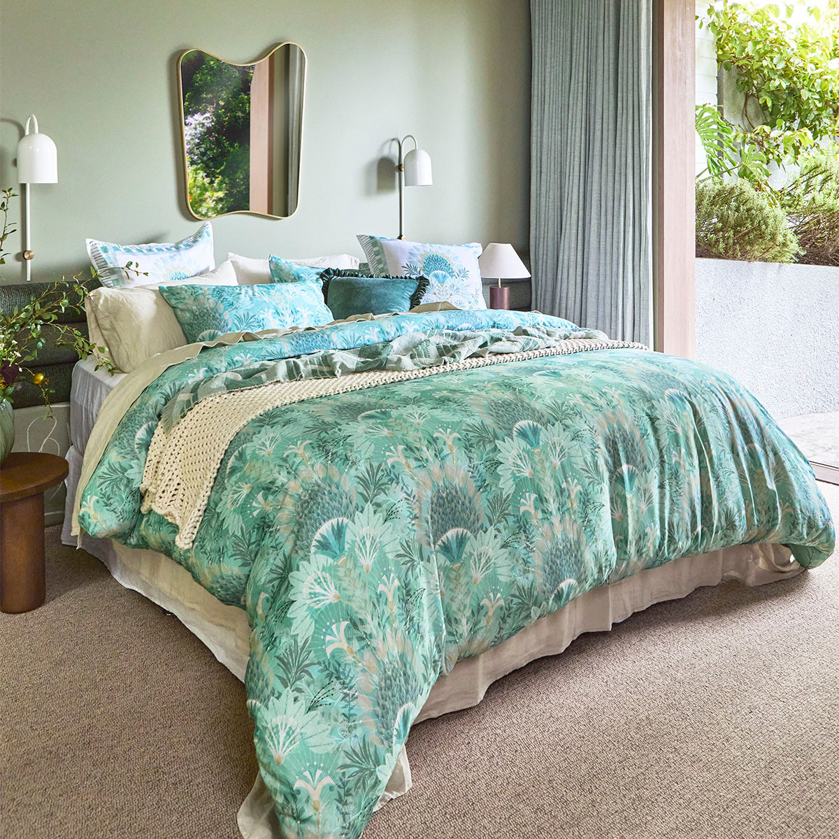 Aya Quilt Cover Set Pillow Talk - Main Image