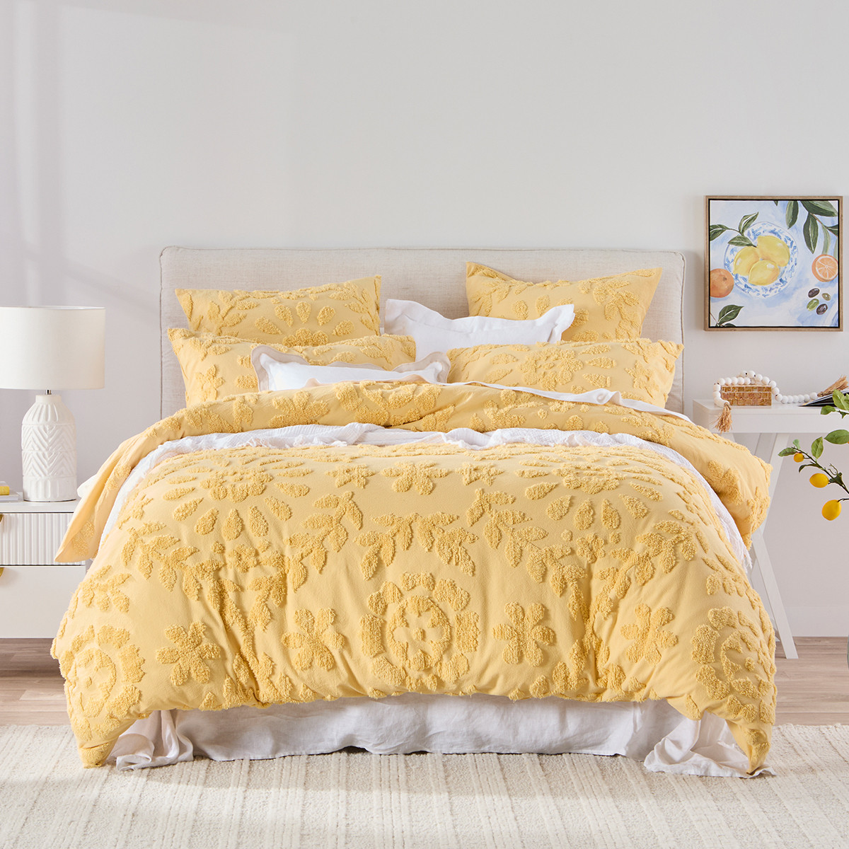 Laurel Tufted Quilt Cover Set