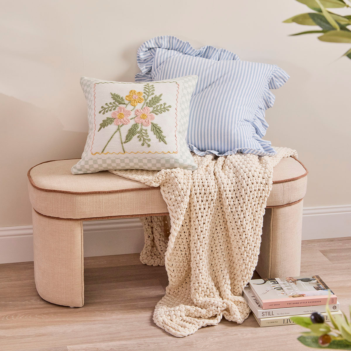 Juno Bench Pillow Talk - Main Image