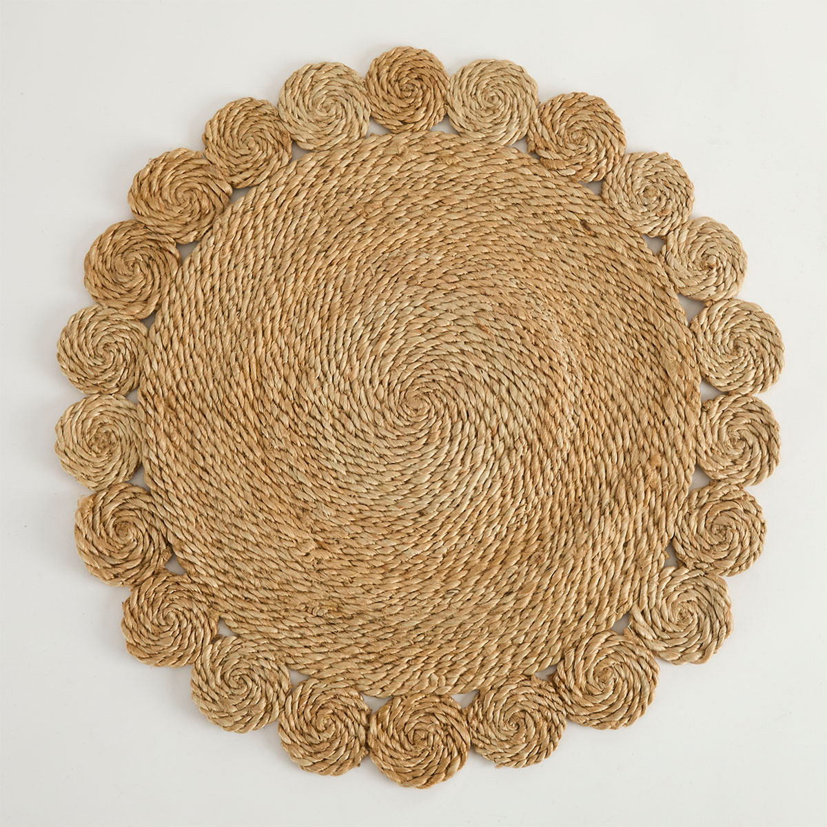Sonora Round Jute Table Runner - Pillow Talk