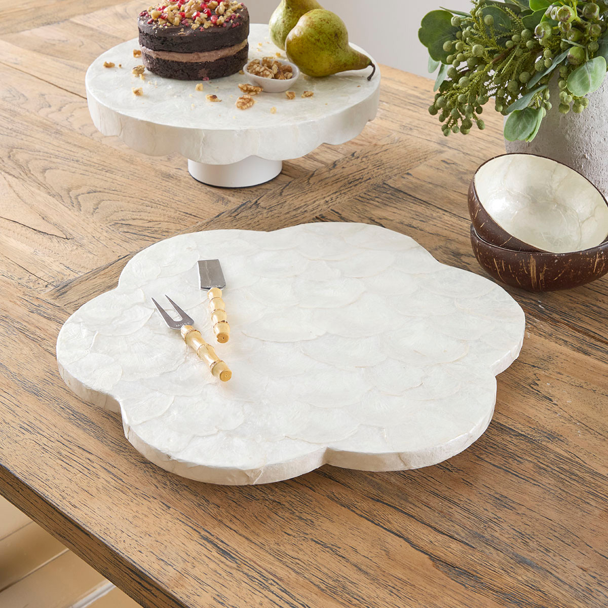 Layla Capiz Lazy Susan - Pillow Talk